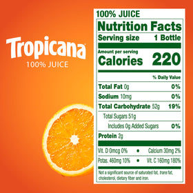 Pantry shelf stocked with Tropicana packs for convenient everyday hydration.