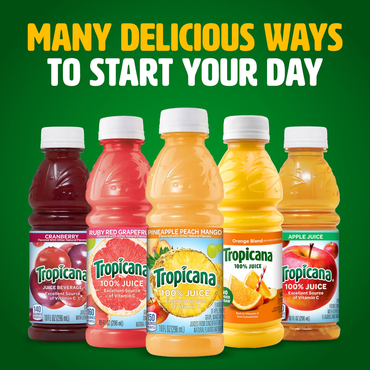Tropicana Pineapple Peach Mango in a lunchbox scene for kids on the go