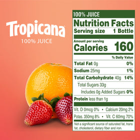 Tropicana ready-to-drink juice on the go for busy days.