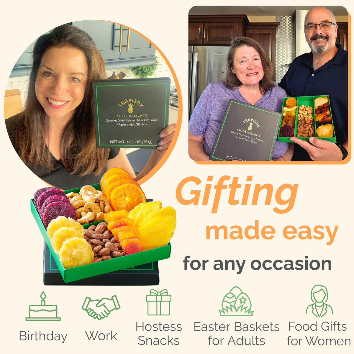 TropiJoy fruit and nuts selection supports everyday, wholesome snacking