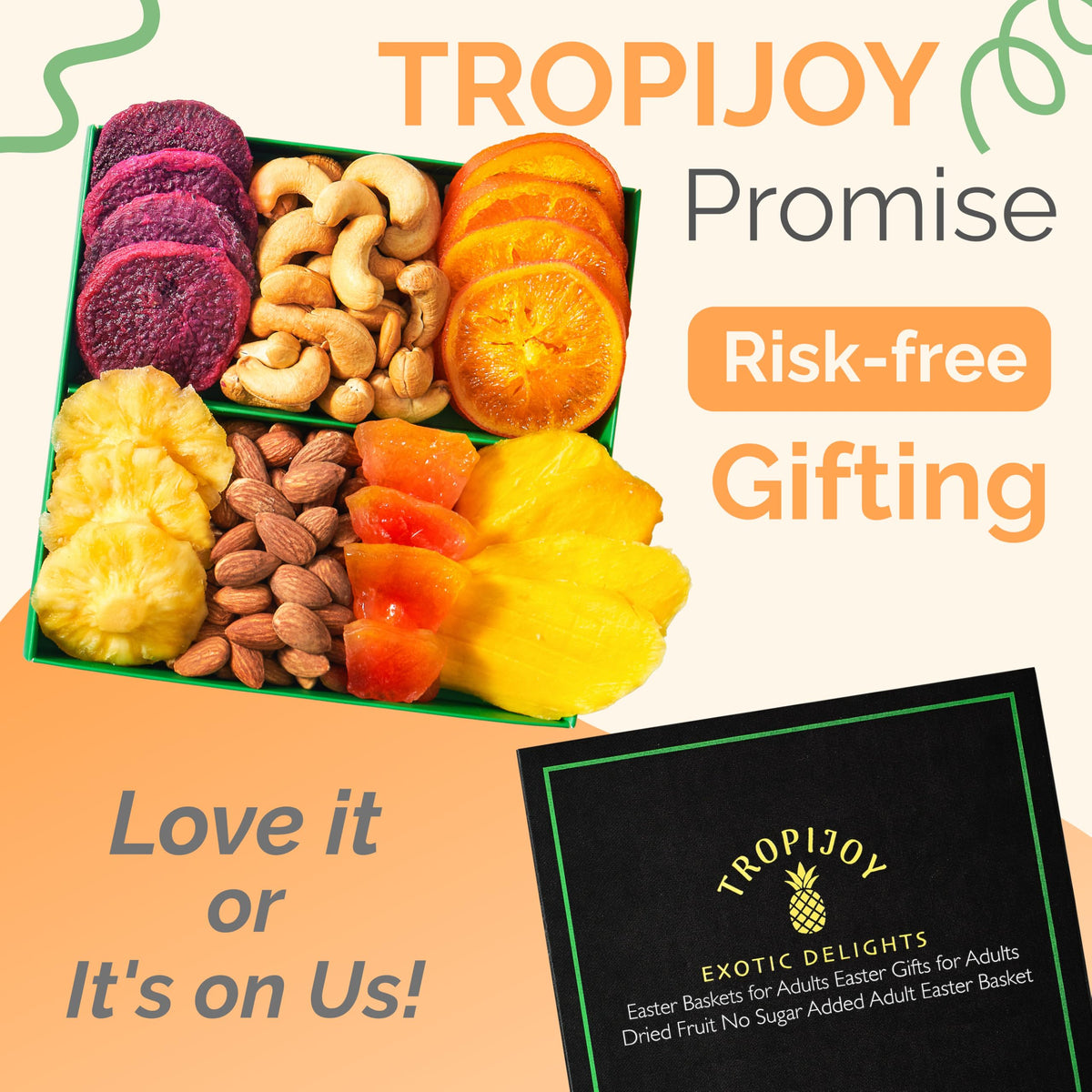 TropiJoy fruit and nuts snack pack ideal for on-the-go energy