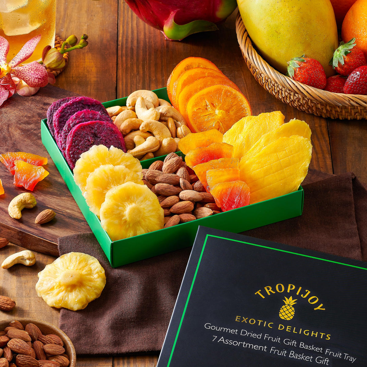 TropiJoy seven tropical flavors highlight bold, indulgent snacking