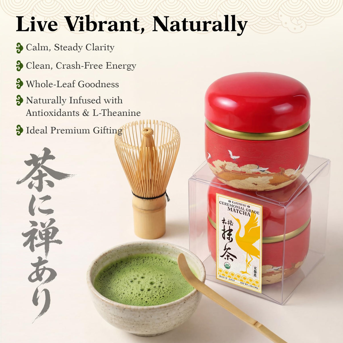 Trovandrix matcha latte in morning routine boosts calm focus