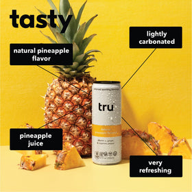 Sweetened with monk fruit and stevia for a clean flavor.