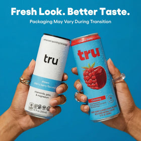 Tru Dream kitchen scene with can ready to unwind.