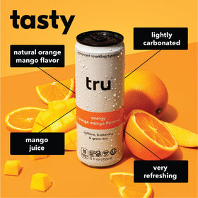 Tru Energy Seltzer green tea extract 12-pack for sharing moments