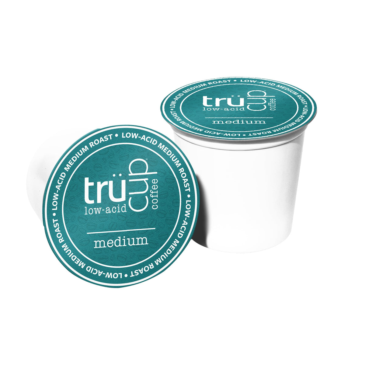 TRÜCUP sealed packaging preserves aroma for fresh single-serve pods.