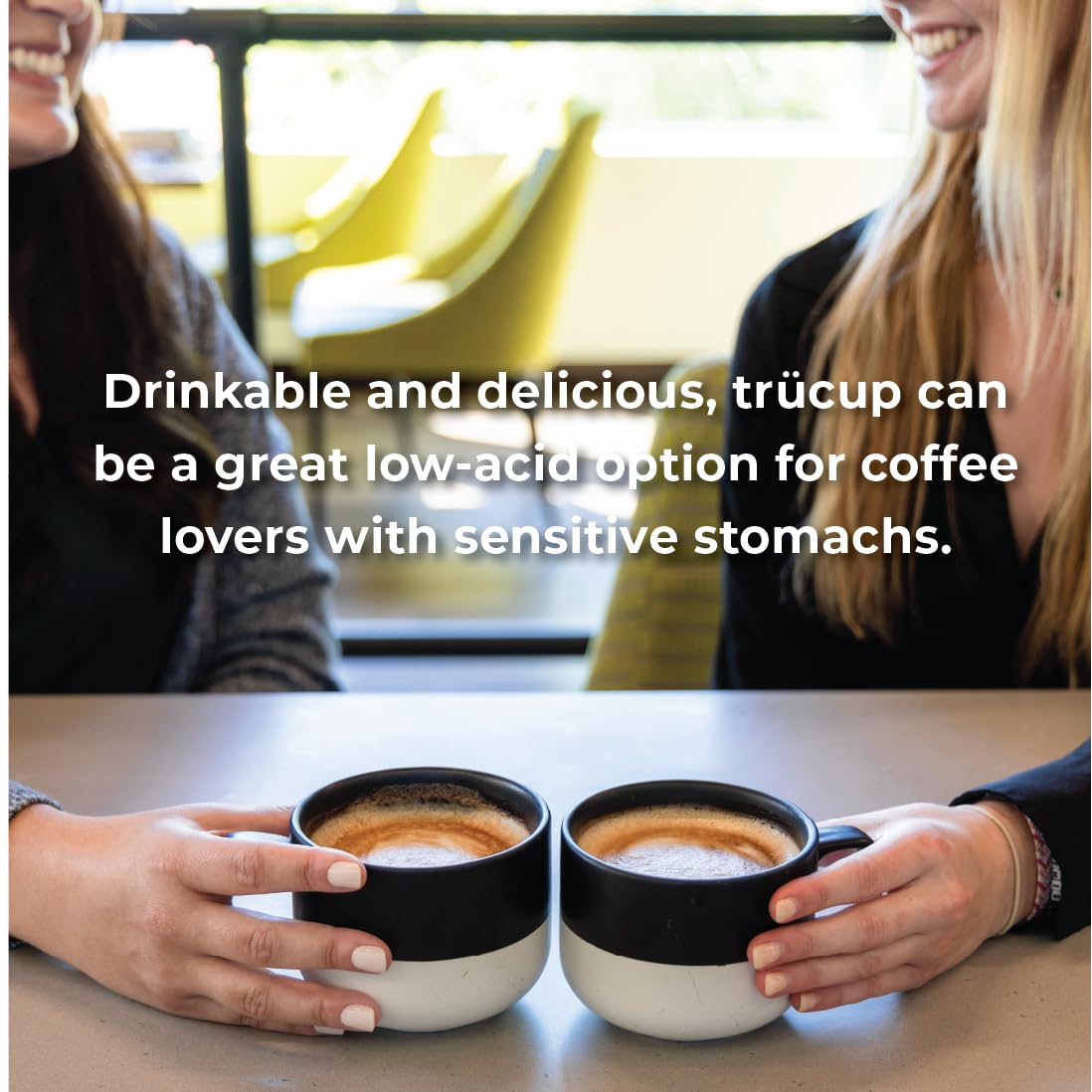 TRUCUP recyclable packaging emphasizes sustainable choice and reduced waste.