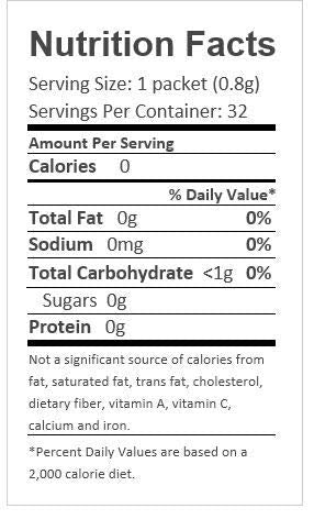 True Citrus dissolve packet in cold drinks for quick flavor boost.