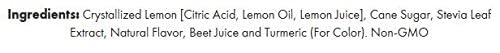 True Citrus naturally derived colors from fruits and vegetables.