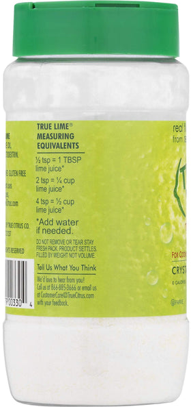 True Citrus True Lime Shaker front with packaging for beverages and cooking