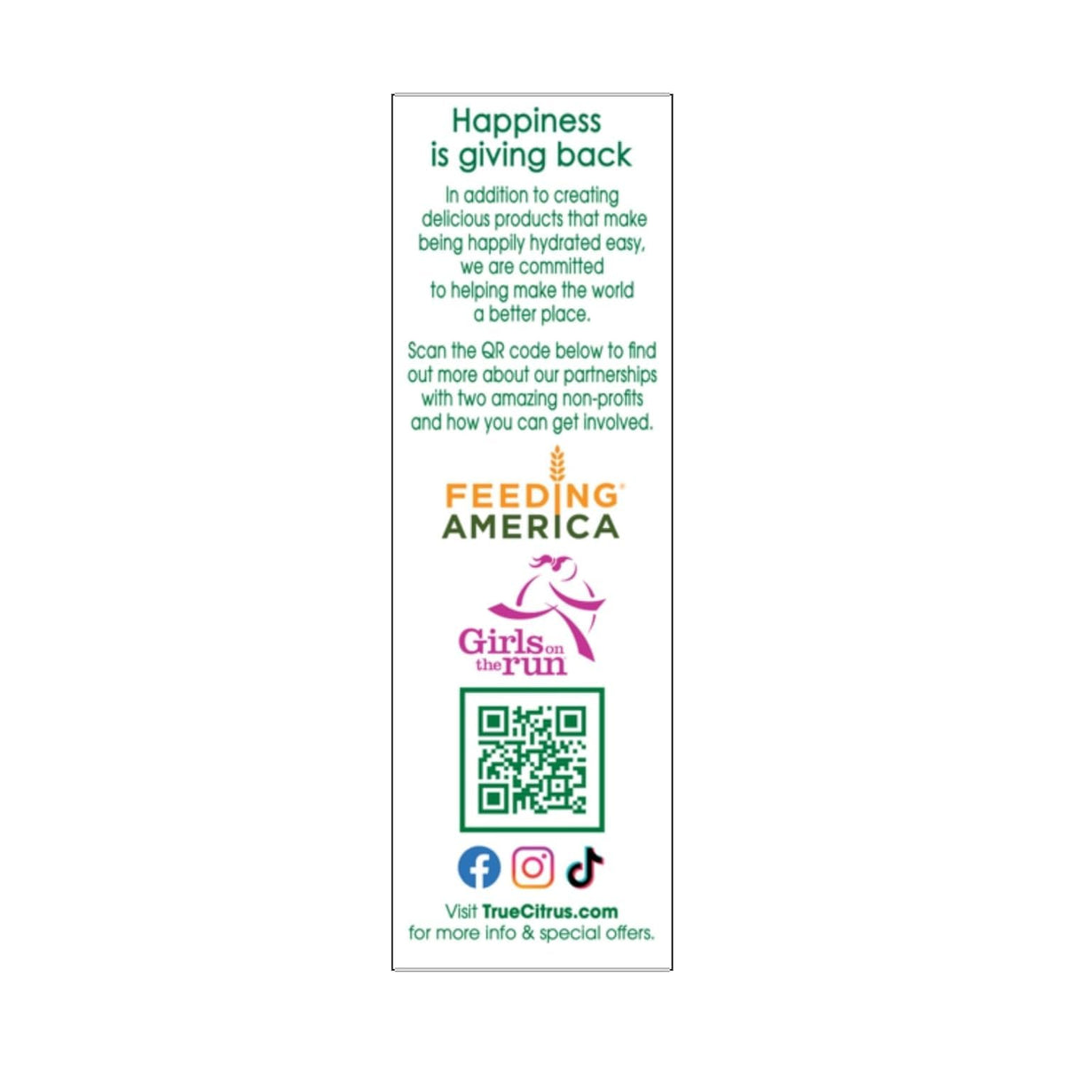 Alternative to soda: flavor packet enhances plain water.