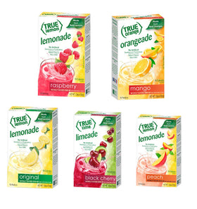 True Citrus True Lemon assorted packets for on-the-go flavor and convenience