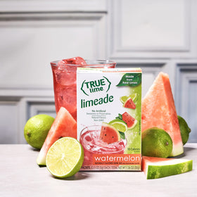 On-the-go True Lime Watermelon Aqua Fresca packets boost hydration anytime