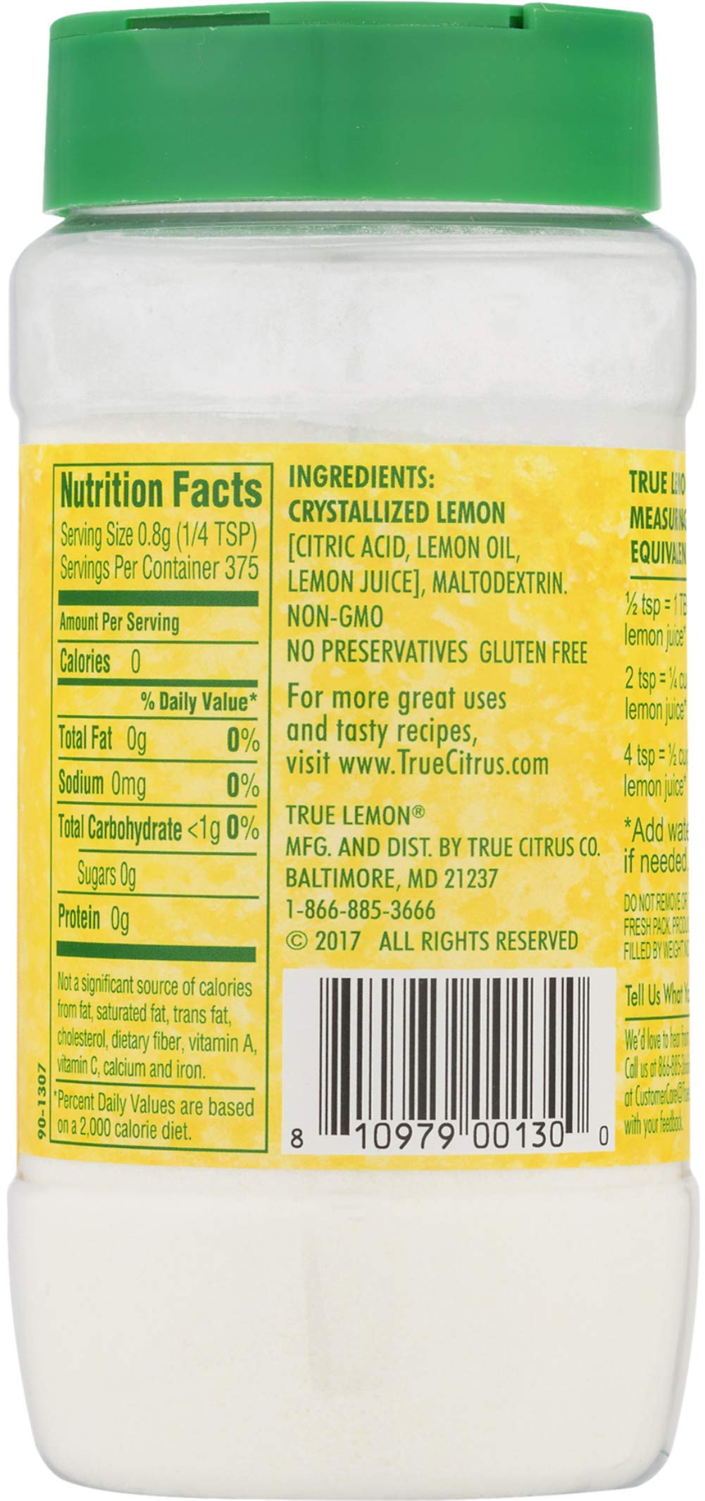 True Citrus Two-Pack display highlighting Lemon and Lime Shakers