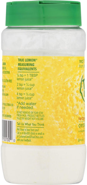 True Citrus Lemon Shaker on salad or chicken for lemony seasoning