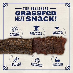True Jerky keto-friendly slab – gluten-free, zero sugar, ideal low-carb snack.
