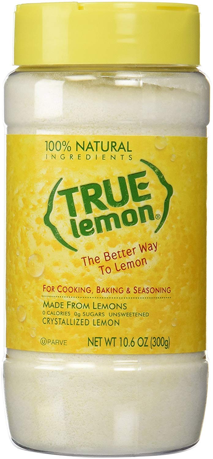True Lemon crystalized lemon shaker 10.6 oz ready to flavor water with zero calories