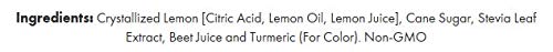 True Lemon lemonade tasting spoon highlighting individual servings.