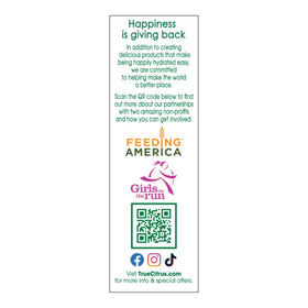True Lemon Original Lemonade packets with stevia and sugar sweetness.