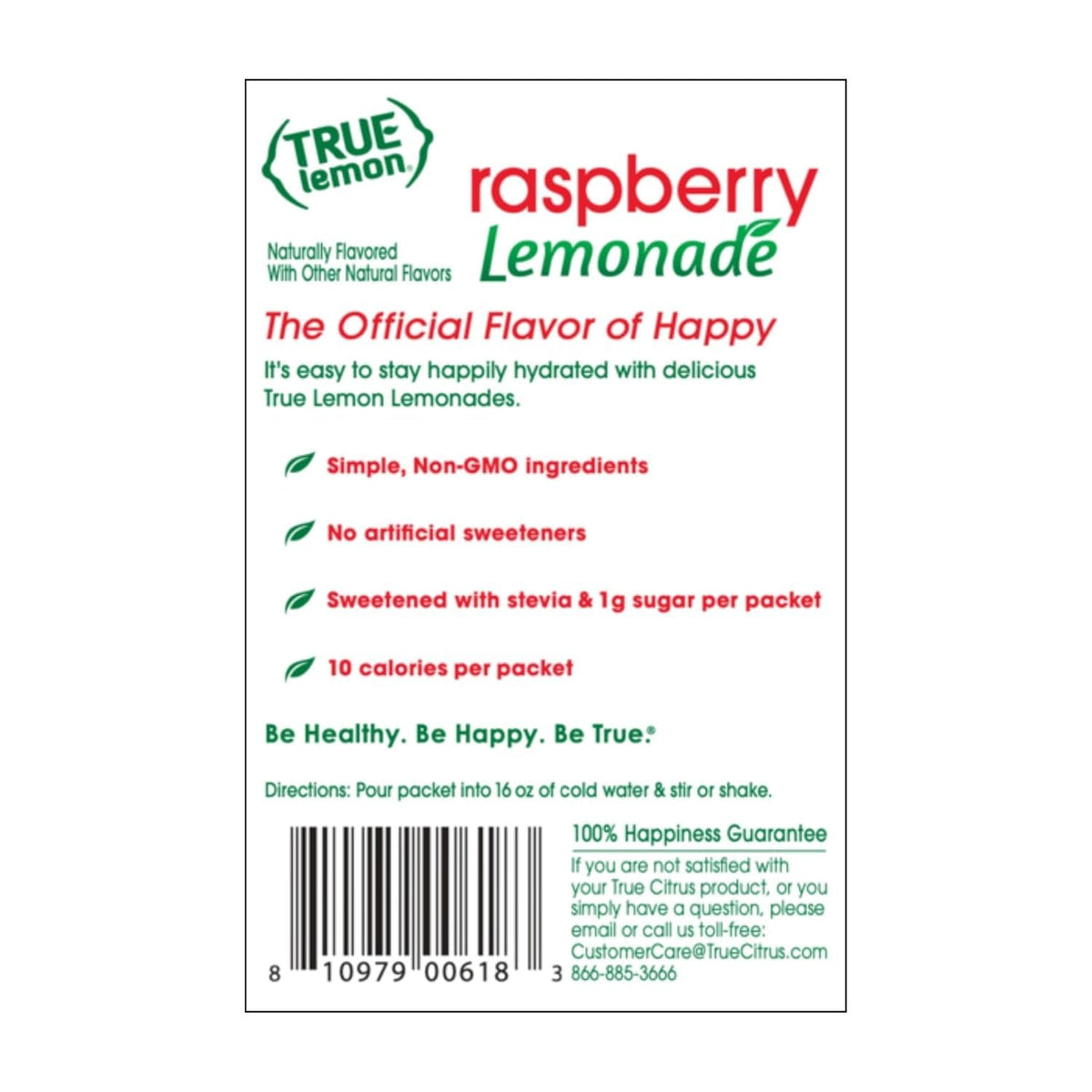 Post-workout True Lemon Raspberry Lemonade offers a refreshing hydration moment.