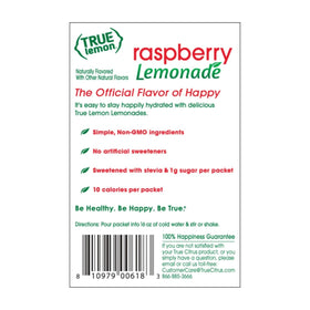 Post-workout True Lemon Raspberry Lemonade offers a refreshing hydration moment.