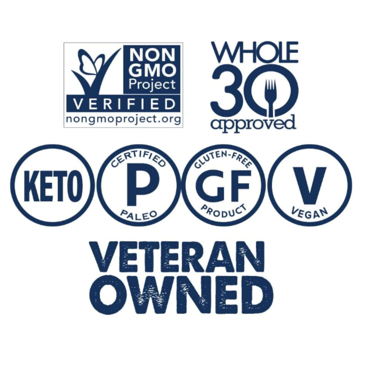 Ingredients label closeup on True Made Foods product emphasizing real fruit and veggie base