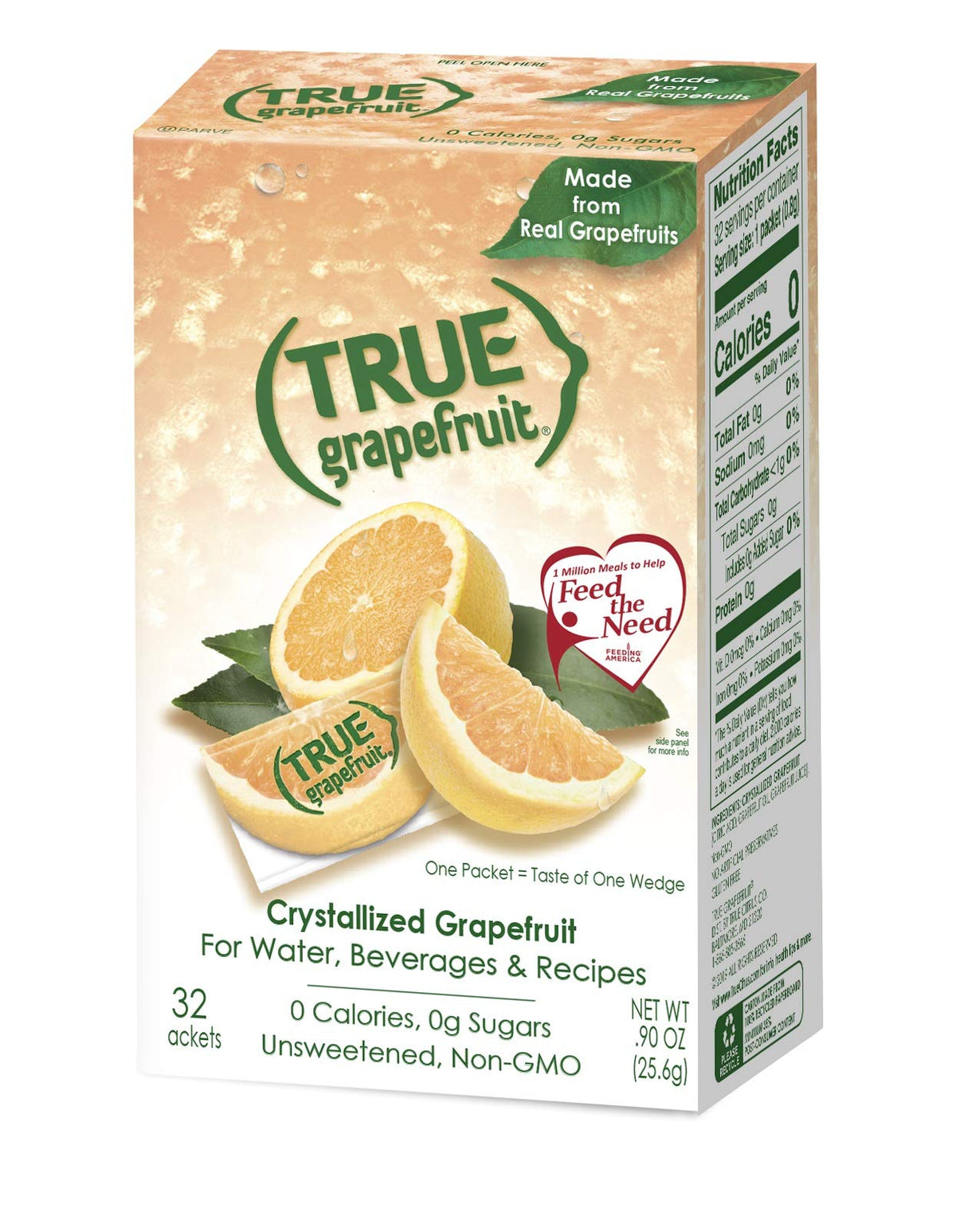 True Orange 32ct box, sunny citrus for baking and drinks.