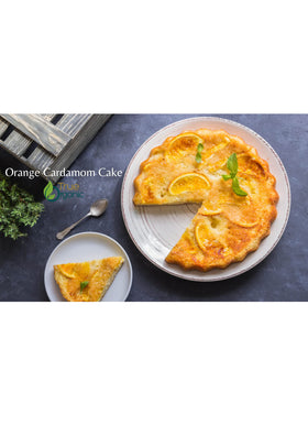 True Organic Cardamom Powder kitchen scene, versatile spice for desserts and beverages.