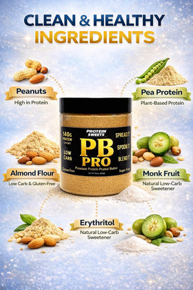 TRUE PATH High Protein Peanut Butter in a bowl with oats for a protein-packed breakfast