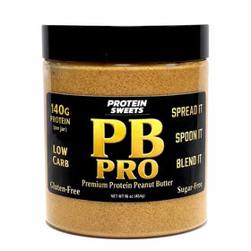 TRUE PATH High Protein Peanut Butter jar close-up showing creamy texture for protein-rich snacking