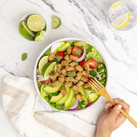 Serving ideas: wraps, soups, salads, or zoodles with True Primal meatballs