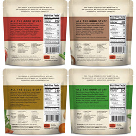 True Primal Souper Beef Mushroom pouch heats quickly for a comforting lunch.