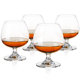 TRUE snifter glass with brandy bowl design for aroma enjoyment