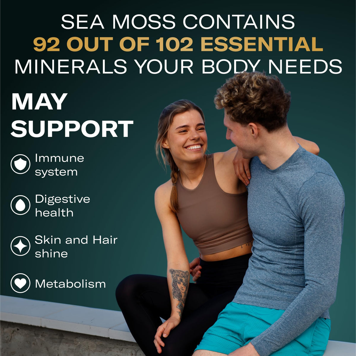 TrueSeaMoss yields up to 200oz gel, suitable for smoothies and soups.