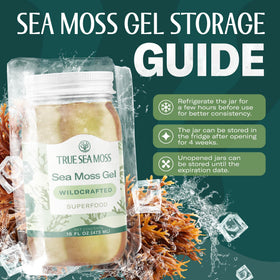 TrueSeaMoss gel used in desserts to enhance natural flavor