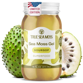 TrueSeaMoss sea moss gel jar; smooth texture for smoothies.