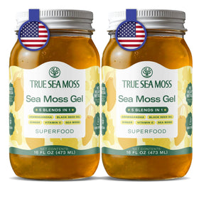 TrueSeaMoss gel jar shows smooth texture for daily wellness