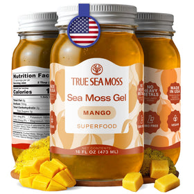 TrueSeaMoss Sea Moss Gel jar ready for daily use in smoothies.