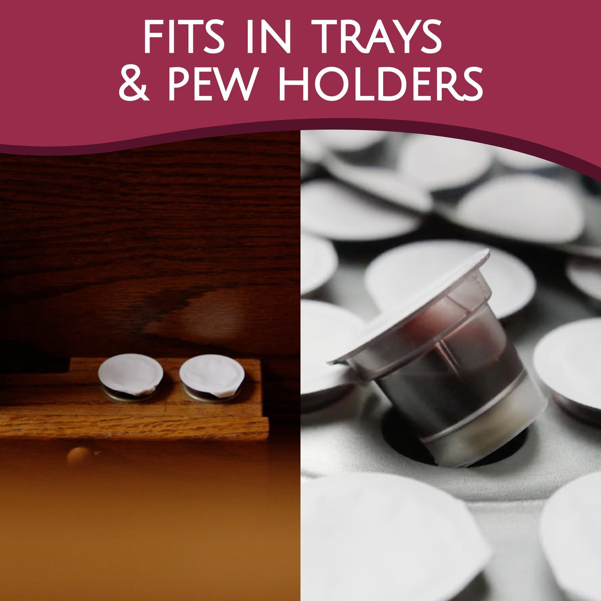 TrueVine ergonomic cup design for stable tray placement