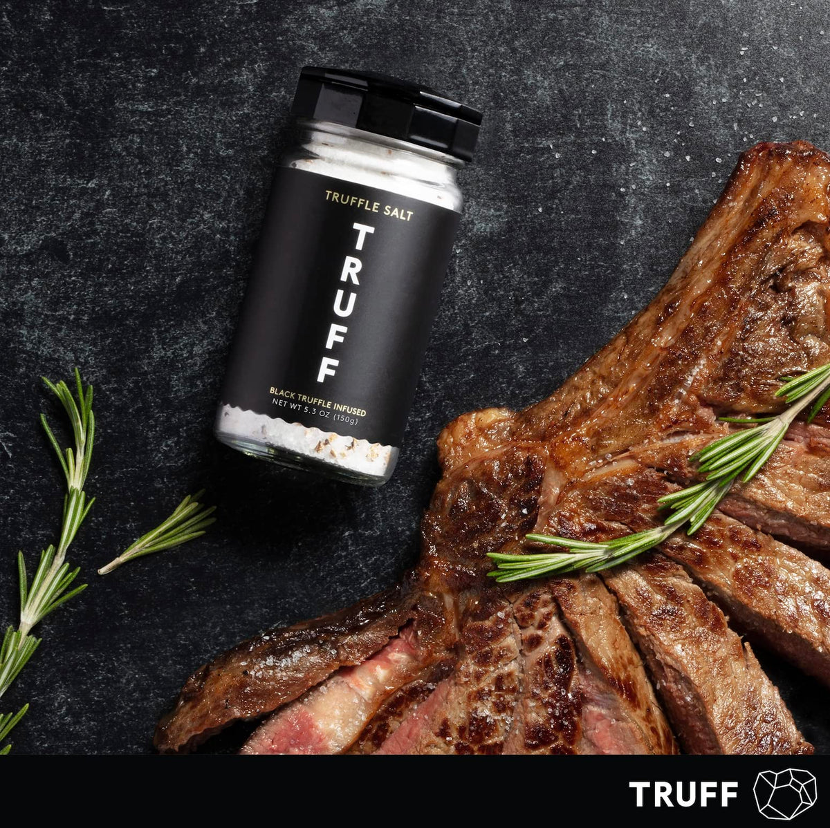 TRUFF Black Truffle Salt popcorn-bowl adds subtle aroma to snacks