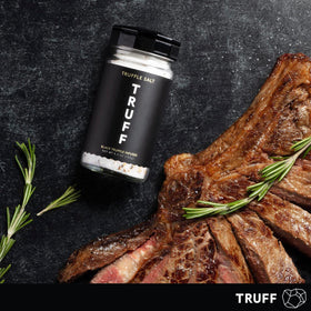 TRUFF Black Truffle Salt popcorn-bowl adds subtle aroma to snacks