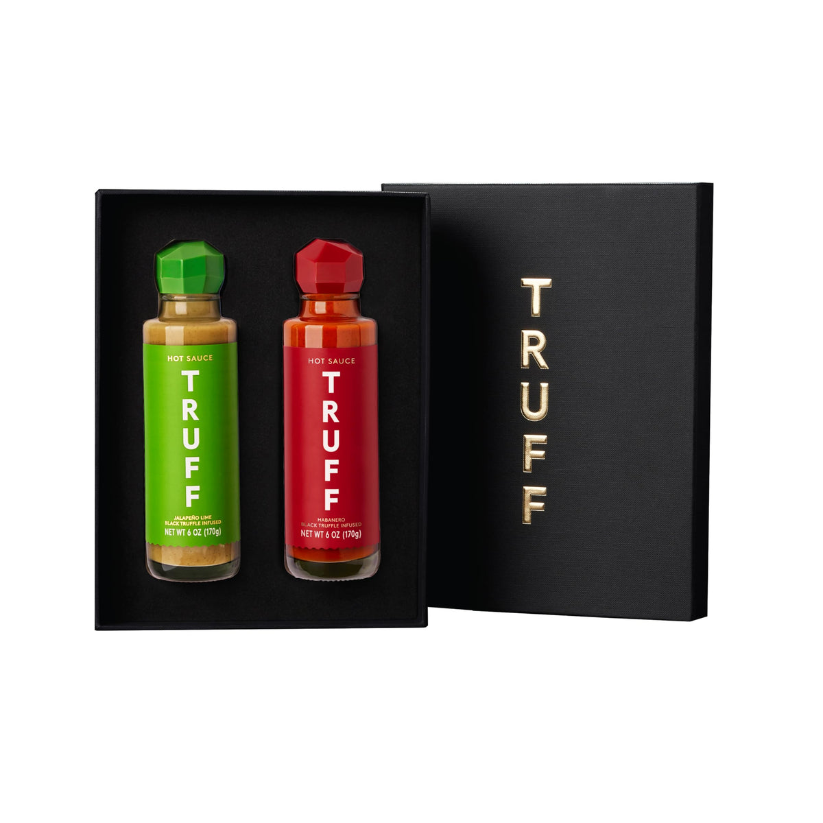 TRUFF Holiday Gift Set box on white background, ideal for gifting