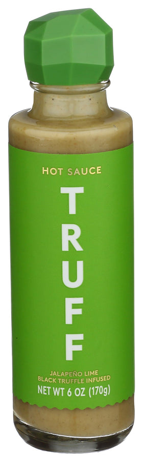 TRUFF Jalapeño Lime bottle front showing premium truffle flavor boost