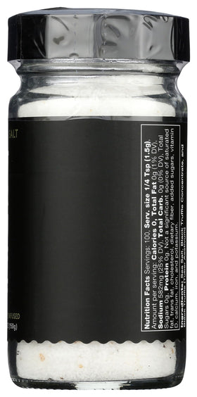 TRUFF on kitchen counter with shaker displaying luxury seasoning