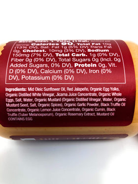 TRUFF mayo on roasted vegetables delivering rich aroma