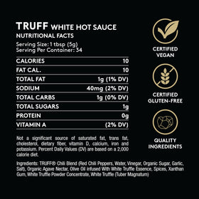 TRUFF White Truffle sauce drizzle over pasta for aroma and depth