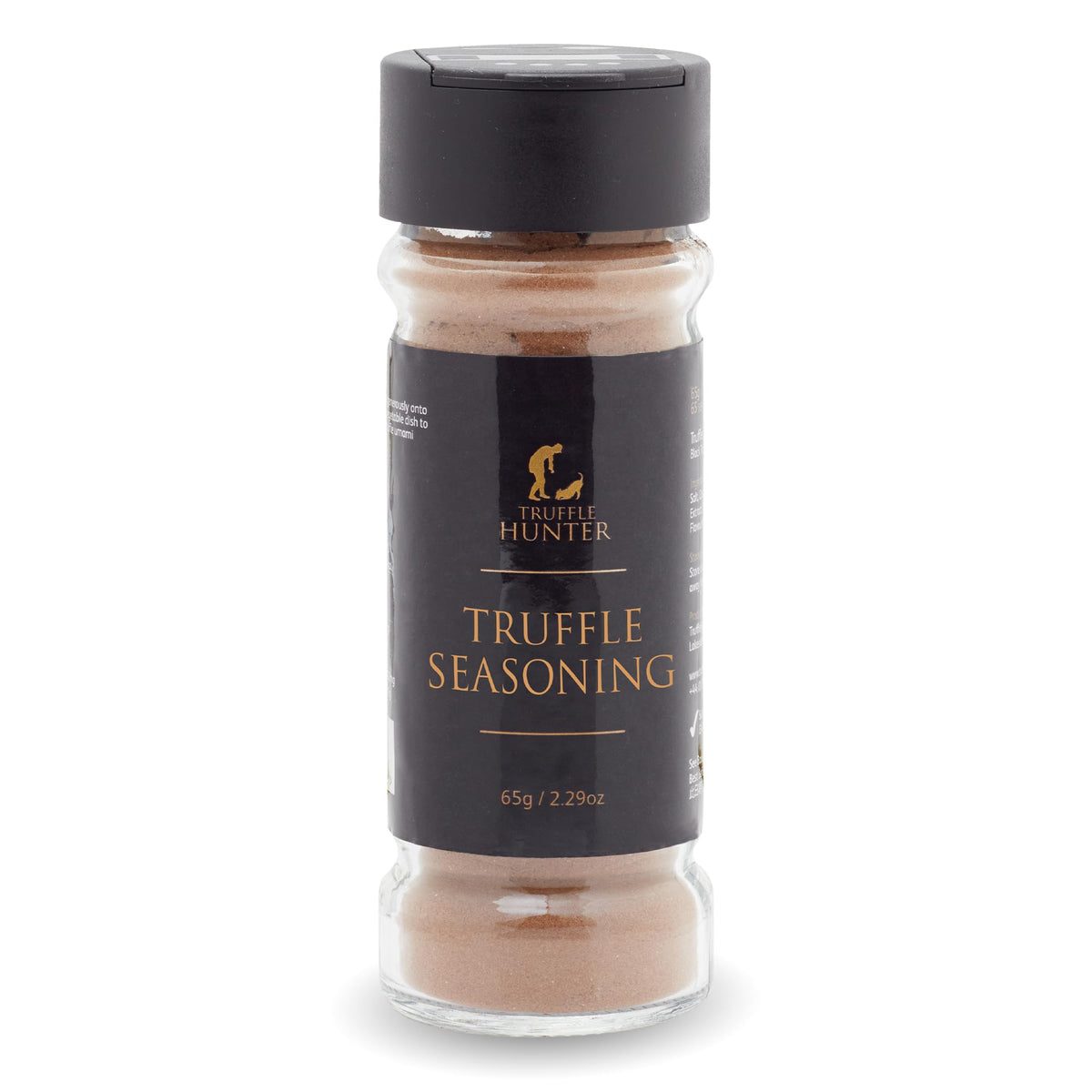 TruffleHunter black truffle seasoning jar enhances savory meals