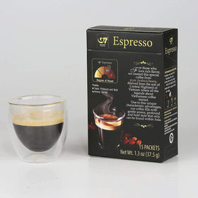 Trung Nguyen G7 central highlands beans for consistent flavor.