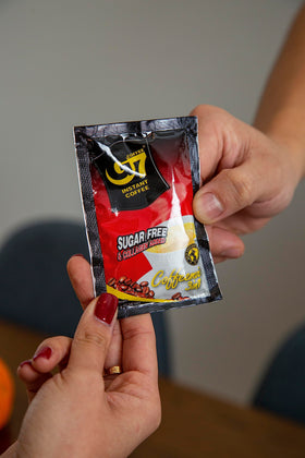 Trung Nguyen G7 low caffeine blend for a lighter lift.